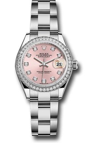 Pre-owned Rolex Steel and White — 279384RBR