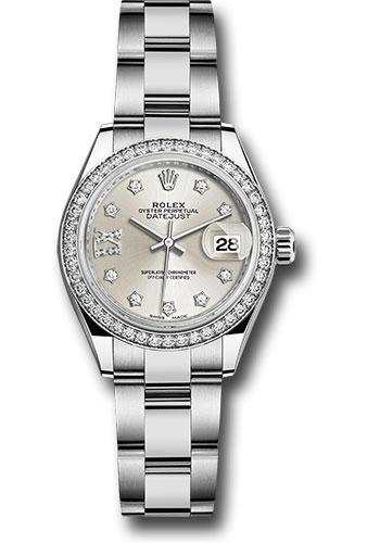 Pre-owned Rolex Steel and White — 279384RBR