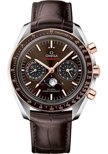 Pre-owned Omega Speedmaster Moonphase Master — 304.23.44.52.13.001