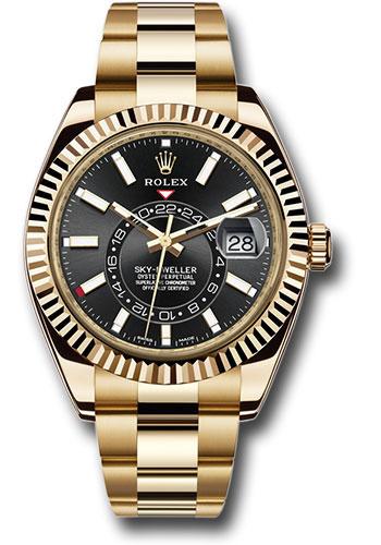 Pre-owned Rolex Yellow Gold Sky-Dweller — 326938