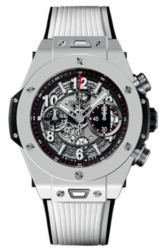 Hublot Big Bang UNICO White Ceramic 45mm 411.HX.1170.RX