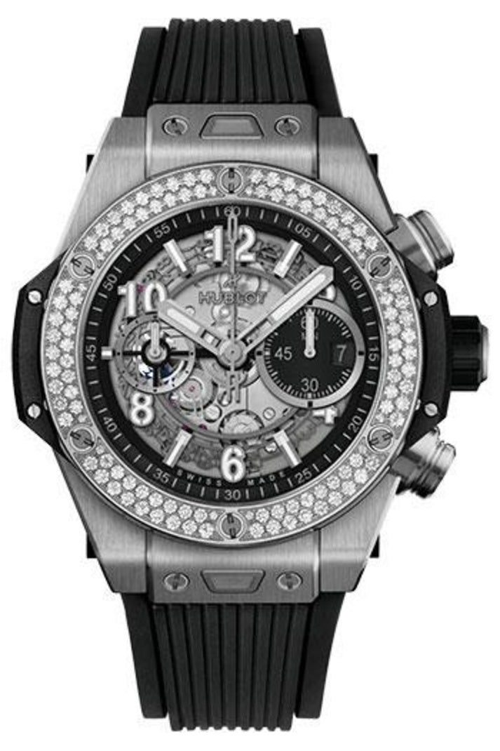 Hublot Big Bang UNICO Titanium Diamond Bezel 44mm 421.NX.1170.RX.1104