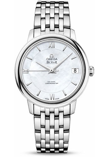 Omega De Ville Prestige MOP Steel 424.10.33.20.05.001 watch