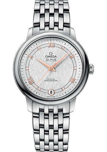 Omega De Ville Prestige Silvery Steel 424.10.33.20.52.001 watch