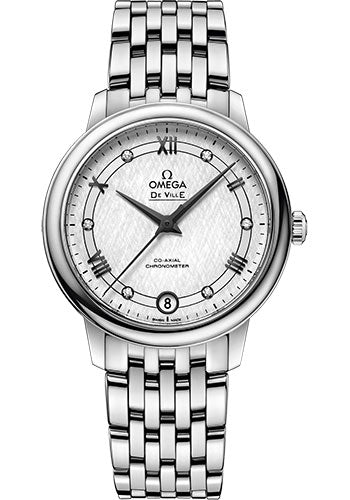 Omega De Ville Prestige Silvery Steel 424.10.33.20.52.002 watch