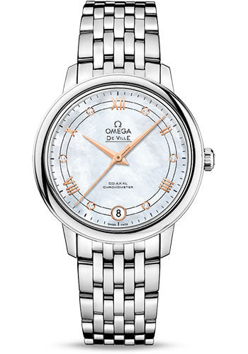 Omega De Ville Prestige White Diamond 424.10.33.20.55.002 watch
