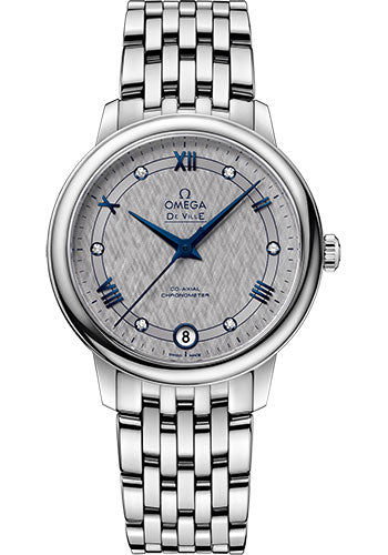 Omega De Ville Prestige Grey Steel 424.10.33.20.56.002 watch
