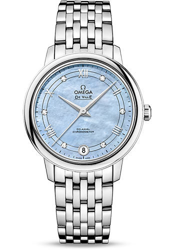 Omega De Ville Prestige Blue Diamond 424.10.33.20.57.001 watch