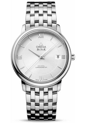 Omega De Ville Prestige Silver Steel 424.10.37.20.02.001 watch