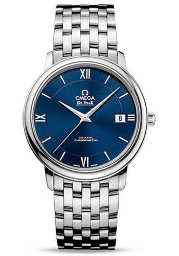 Omega De Ville Prestige Blue Steel 424.10.37.20.03.001 watch