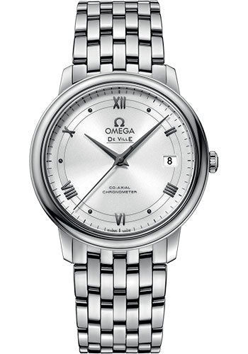 Omega De Ville Prestige White Steel 424.10.37.20.04.001 watch