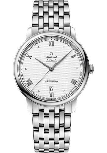 Omega De Ville Prestige Grey Steel 424.10.40.20.02.006 watch