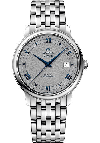 Omega De Ville Prestige Grey Steel 424.10.40.20.06.002 watch