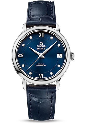 Omega De Ville Prestige Blue Diamond 424.13.33.20.53.001 watch