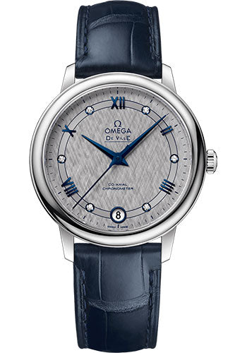 Omega De Ville Prestige Grey Steel 424.13.33.20.56.002 watch