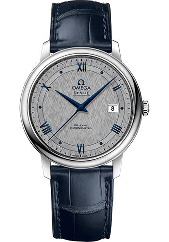 Omega De Ville Prestige Grey Steel 424.13.40.20.06.002 watch