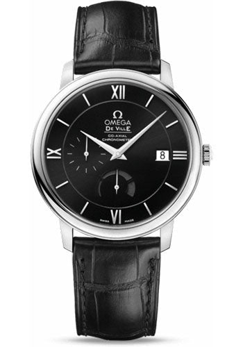 Omega De Ville Prestige Power Reserver Black 424.13.40.21.01.001 watch