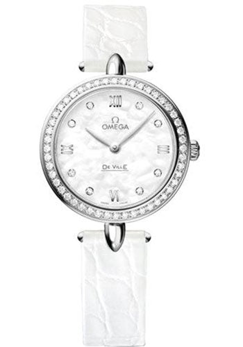 Omega De Ville Prestige Quartz Dewdrop MOP 424.18.27.60.55.001 watch