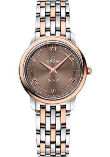 Omega De Ville Prestige Quartz Chestnut 424.20.27.60.13.001 watch