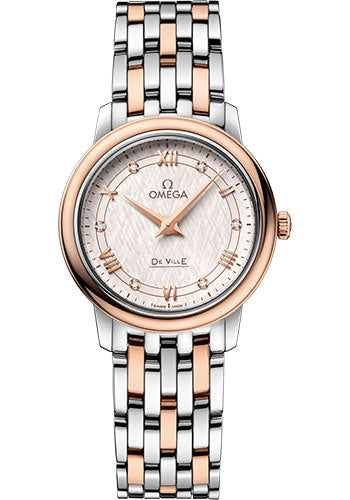 Omega De Ville Prestige Quartz Silvery 424.20.27.60.52.003 watch