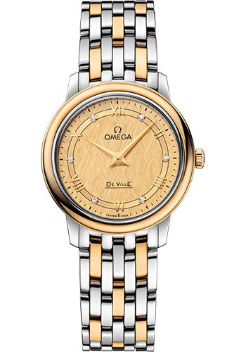 Omega De Ville Prestige Quartz Champagne 424.20.27.60.58.004 watch