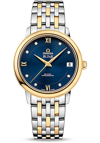 Omega De Ville Prestige Blue Diamond 424.20.33.20.53.002 watch