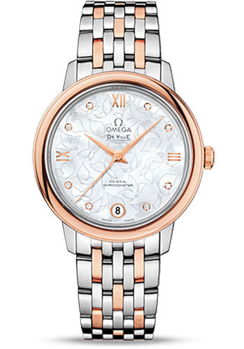 Omega De Ville Prestige MOP Steel 424.20.33.20.55.001 watch