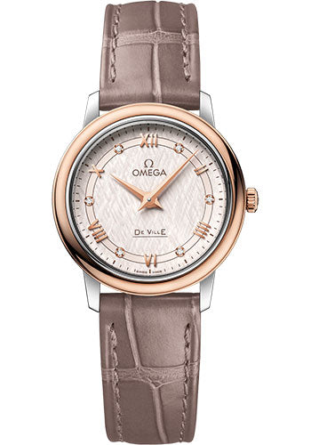Omega De Ville Prestige Quartz Silvery 424.23.27.60.52.001 watch