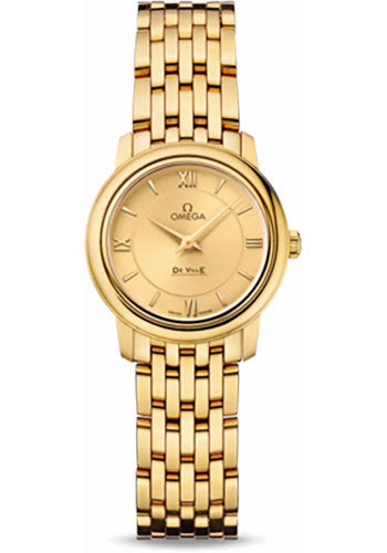 Omega De Ville Prestige Quartz Champagne 424.50.24.60.08.001 watch