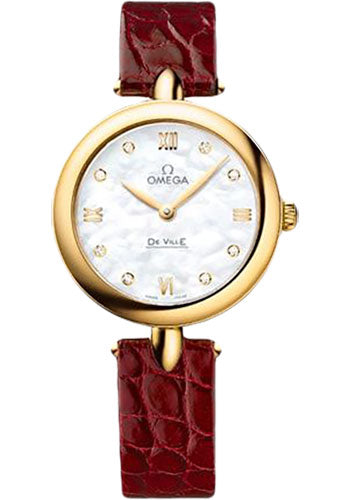 Omega De Ville Prestige Quartz Dewdrop MOP 424.53.27.60.55.001 watch