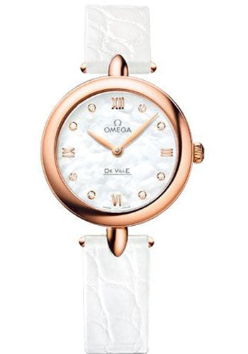 Omega De Ville Prestige Quartz Dewdrop MOP 424.53.27.60.55.002 watch