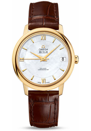 Omega De Ville Prestige MOP Yellow Gold 424.53.33.20.05.002 watch