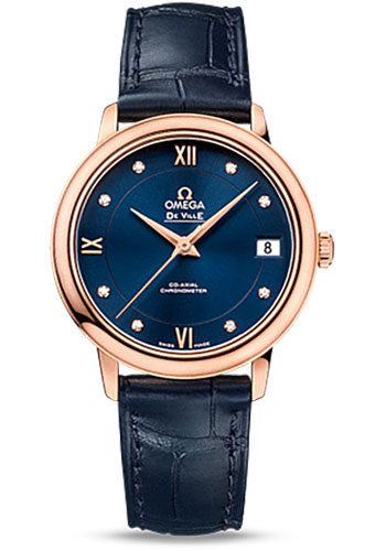 Omega De Ville Prestige Blue Diamond 424.53.33.20.53.001 watch