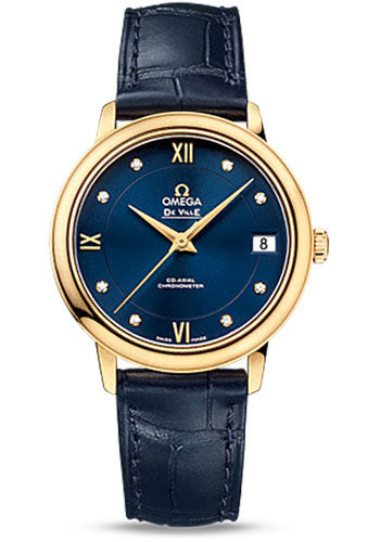Omega De Ville Prestige Blue Diamond 424.53.33.20.53.002 watch