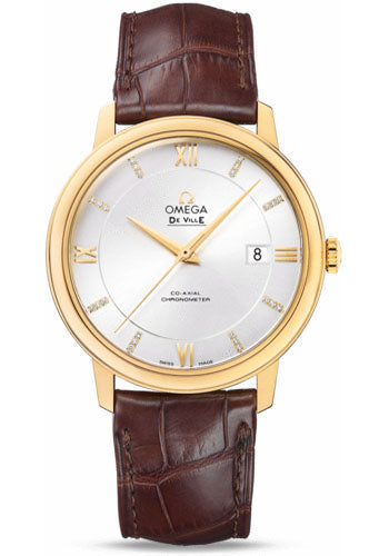 Omega De Ville Prestige Silver Diamond 424.53.40.20.52.001 watch