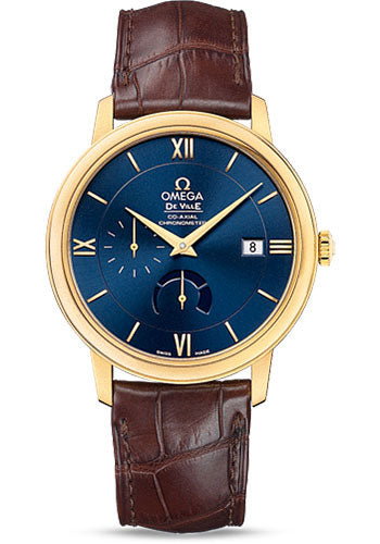 Omega De Ville Prestige Power Reserver Blue 424.53.40.21.03.001 watch