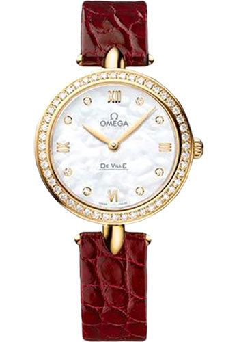 Omega De Ville Prestige Quartz Dewdrop MOP 424.58.27.60.55.001 watch