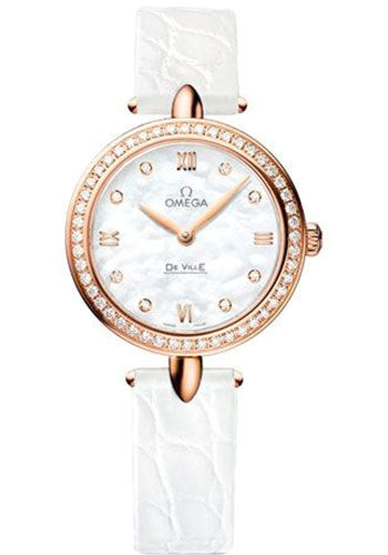 Omega De Ville Prestige Quartz Dewdrop MOP 424.58.27.60.55.002 watch