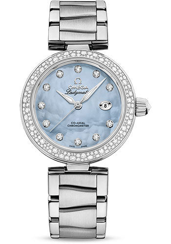 Omega De Ville Ladymatic Blue Diamond 425.35.34.20.57.003 watch