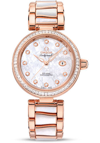 Omega De Ville Ladymatic MOP Diamond 425.65.34.20.55.007 watch