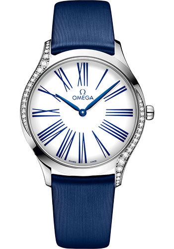 Omega De Ville Tresor Quartz White Steel 428.17.36.60.04.001 watch