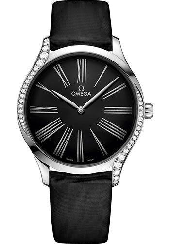 Omega De Ville Tresor Quartz Black Steel 428.17.39.60.01.001 watch