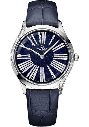 Omega De Ville Tresor Quartz Blue 428.58.36.60.53.001 watch