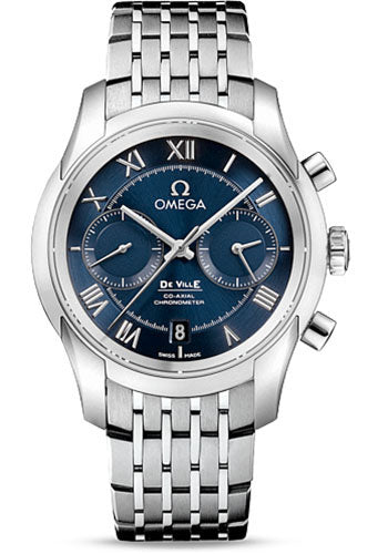 Omega De Ville Chronograph Blue Steel 431.10.42.51.03.001 watch