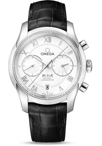 Omega De Ville Chronograph Silver Steel 431.13.42.51.02.001 watch