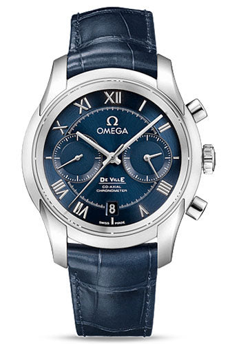 Omega De Ville Chronograph Blue Steel 431.13.42.51.03.001 watch