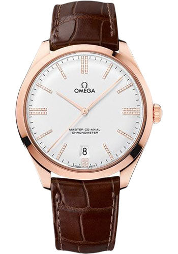Omega De Ville Silver Sedna Gold 432.53.40.21.52.002 watch