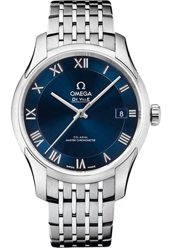 Omega De Ville Hour Vision Blue Steel 433.10.41.21.03.001 watch