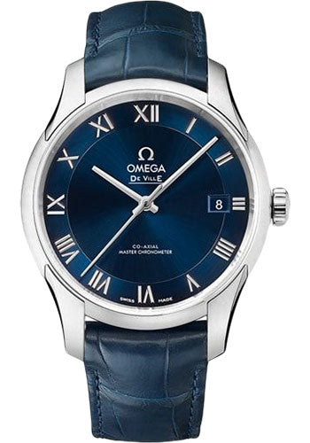 Omega De Ville Hour Vision Blue Steel 433.13.41.21.03.001 watch