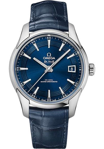 Omega De Ville Hour Vision Blue Steel 433.33.41.21.03.001 watch
